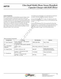 A8735EEETR-T Datasheet Page 15