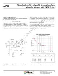 A8739EEETR-T Datasheet Page 17