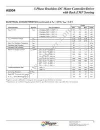 A8904SLPTR-T Datasheet Page 6