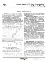 A8904SLPTR-T Datasheet Page 15