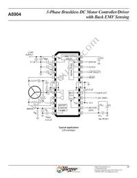 A8904SLPTR-T Datasheet Page 16