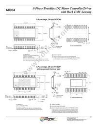 A8904SLPTR-T Datasheet Page 17