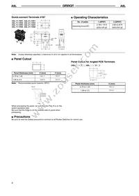 A8L-21-11N3 Datasheet Page 4