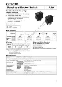 A8WD-2262 Datasheet Cover