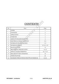 AA057VF02 Datasheet Page 2