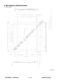 AA057VF02 Datasheet Page 14