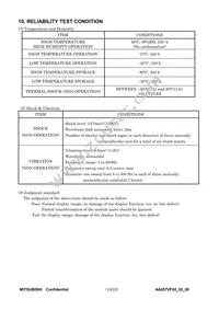 AA057VF02 Datasheet Page 19