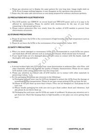 AA057VF02 Datasheet Page 22