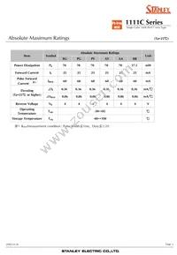 AA1111C-TR Datasheet Page 3