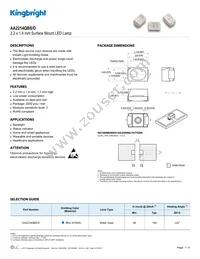 AA2214QBS/D Datasheet Cover