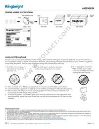 AA2214SESK Datasheet Page 4