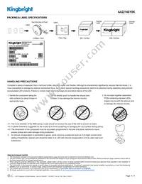 AA2214SYSK Datasheet Page 4