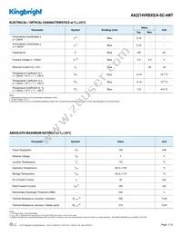 AA2214VRBXS/A-SC-AMT Datasheet Page 2