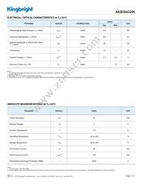 AA2810ACGSK Datasheet Page 2