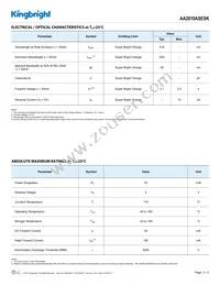 AA2810ASESK Datasheet Page 2