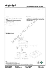 AA3020AEC Datasheet Cover