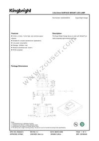 AA3020ASECK Datasheet Cover