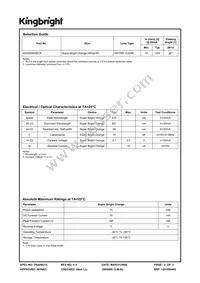 AA3020ASECK Datasheet Page 2