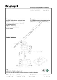 AA3020ASRC Datasheet Cover