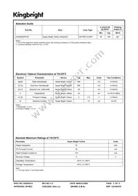 AA3020ASYCK Datasheet Page 2