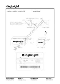 AA3020AZGC Datasheet Page 5