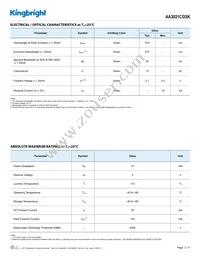 AA3021CGSK Datasheet Page 2