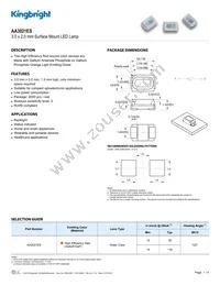 AA3021ES Datasheet Cover