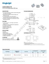 AA3021LSESK/J3-TR Datasheet Cover