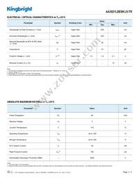 AA3021LSESK/J3-TR Datasheet Page 2