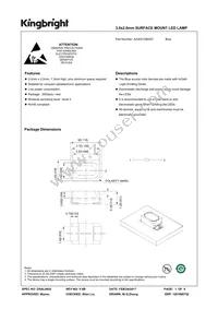 AA3021QBS/D Datasheet Cover