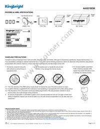 AA3021SESK Datasheet Page 4