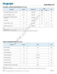 AA3021SESK/J3-TR Datasheet Page 2