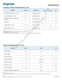 AA3021SYSK/J3-TR Datasheet Page 2