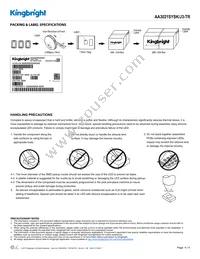 AA3021SYSK/J3-TR Datasheet Page 4