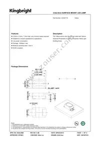 AA3021YS Datasheet Cover