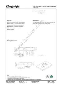 AA3022SGC-4.5SF Datasheet Cover