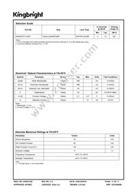 AA3022YC-4.5SF Datasheet Page 2