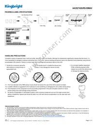 AA3527ASURS-50MAV Datasheet Page 4