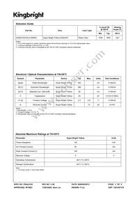 AA3527ASYS/J3-50MAV Datasheet Page 3
