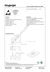 AA3527AZGS-30MAV Datasheet Cover