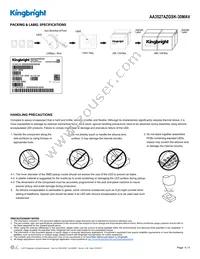 AA3527AZGSK-30MAV Datasheet Page 4