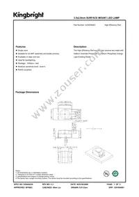 AA3528AEC Datasheet Cover