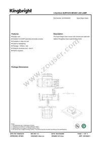 AA3528ASGC Datasheet Cover