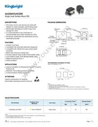 AA3528AVU/ACGSK Datasheet Cover