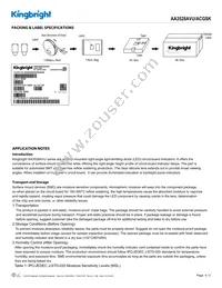 AA3528AVU/ACGSK Datasheet Page 4