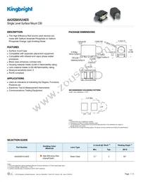 AA3528AVU/AES Datasheet Cover