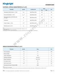 AA3528AVU/AES Datasheet Page 2