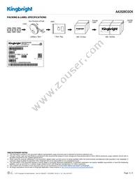 AA3528CGCK Datasheet Page 4