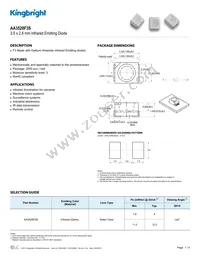 AA3528F3S Datasheet Cover