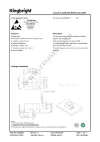 AA3528QBC/D Datasheet Cover